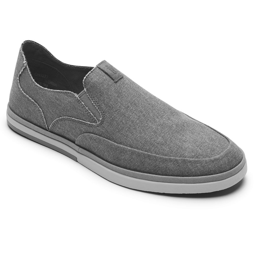 Rockport Mens Slip-On Grey - Austyn - UK 950-SQFKMC